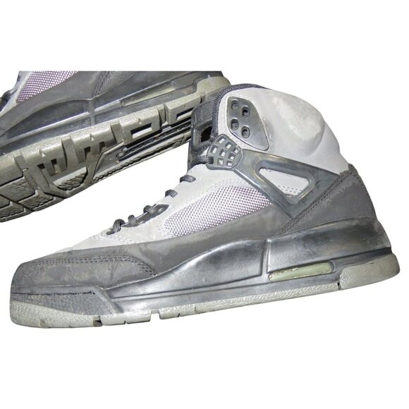 Nike Air Jordan Spizike Winterized Boot Trainers Black on Black Boys 6.5Y - Picture 8 of 10